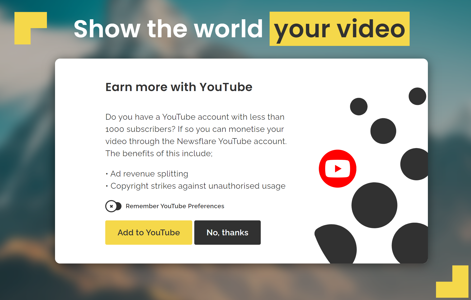 How to make money from YouTube – Newsflare